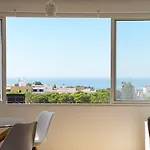 Apartamento Panoramic Seaview - 2 Bedroom, Main Ave, 15 Min Walk Beach, Workspace *